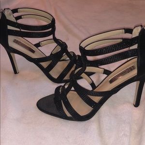 Black sandal heels for the best night ever worn 1x